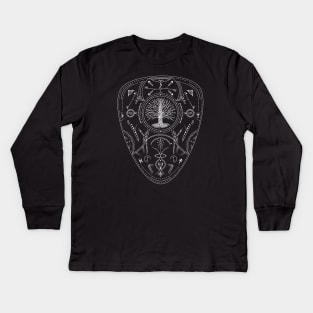 Yggdrasil - Tree of Life | Norse Pagan Symbol Kids Long Sleeve T-Shirt